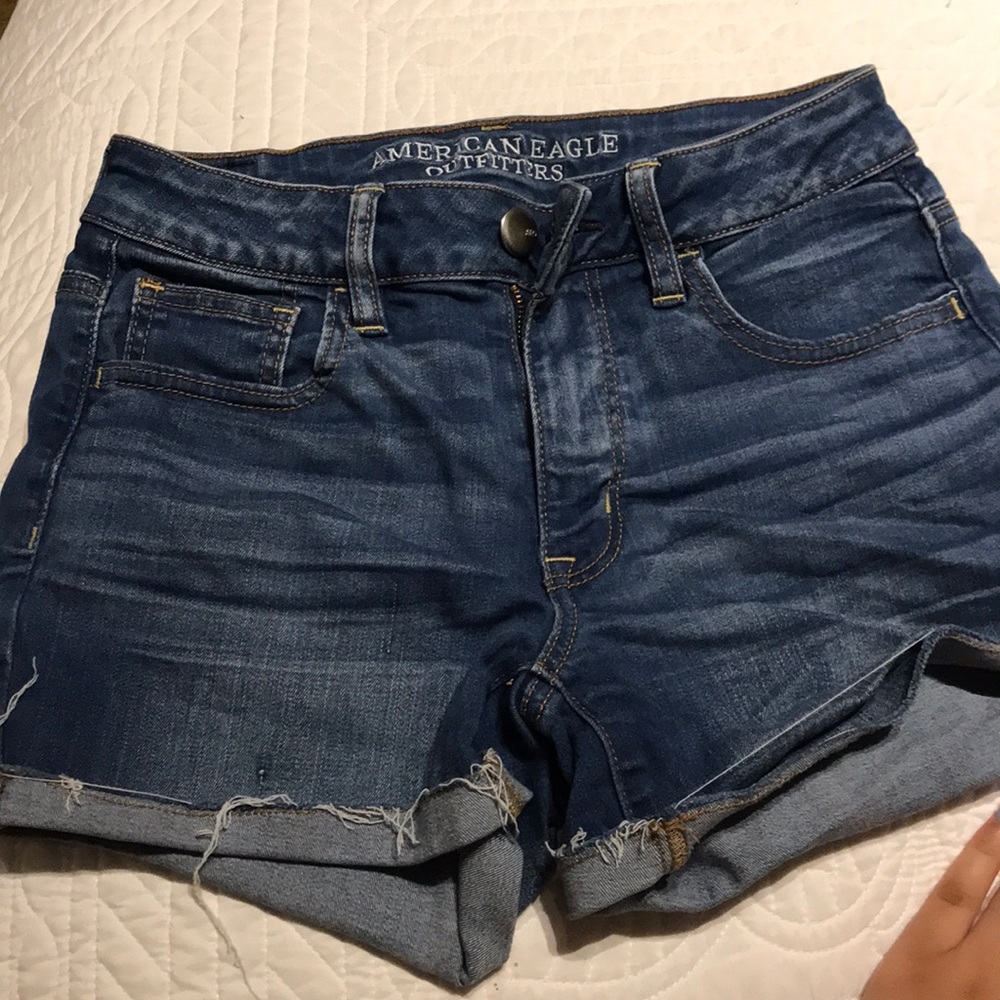 American Eagle Hi Rise Shorts